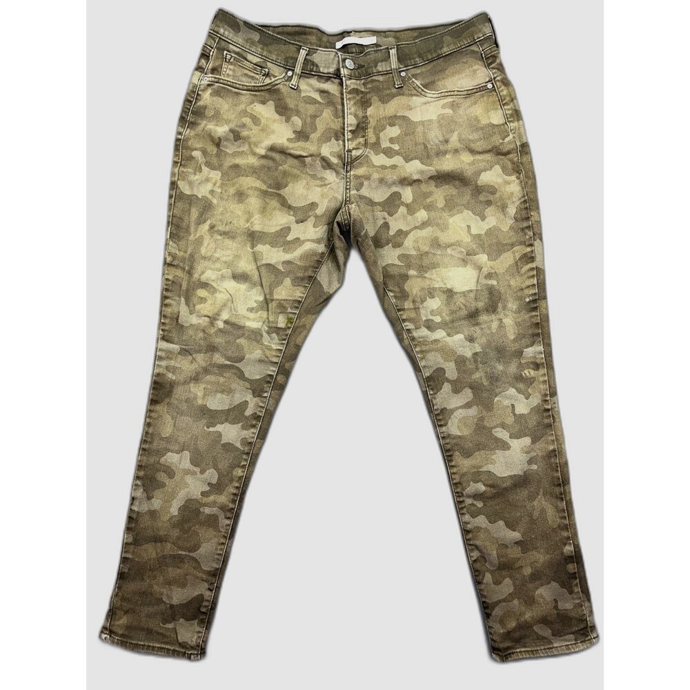 Levi's Women's Size 16W 311‎ Shaping Skinny Jeans  Camo Cotton Blend